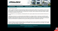 Desktop Screenshot of careersatfralock.com
